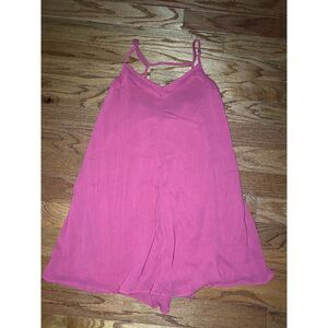 Abercrombie and Fitch Red‎ Spaghetti Strap Shirt Size Medium